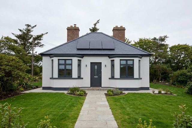 Na renovatie · Gerenoveerde gevel