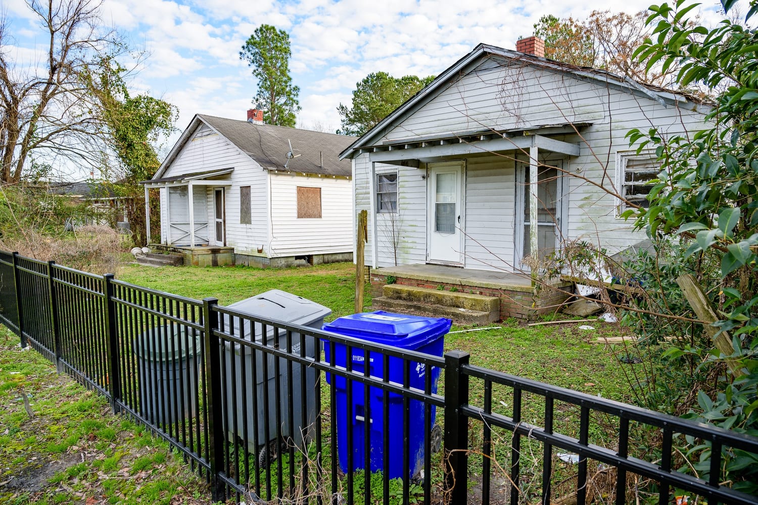 Voor · Na renovatie · Opgefriste woning