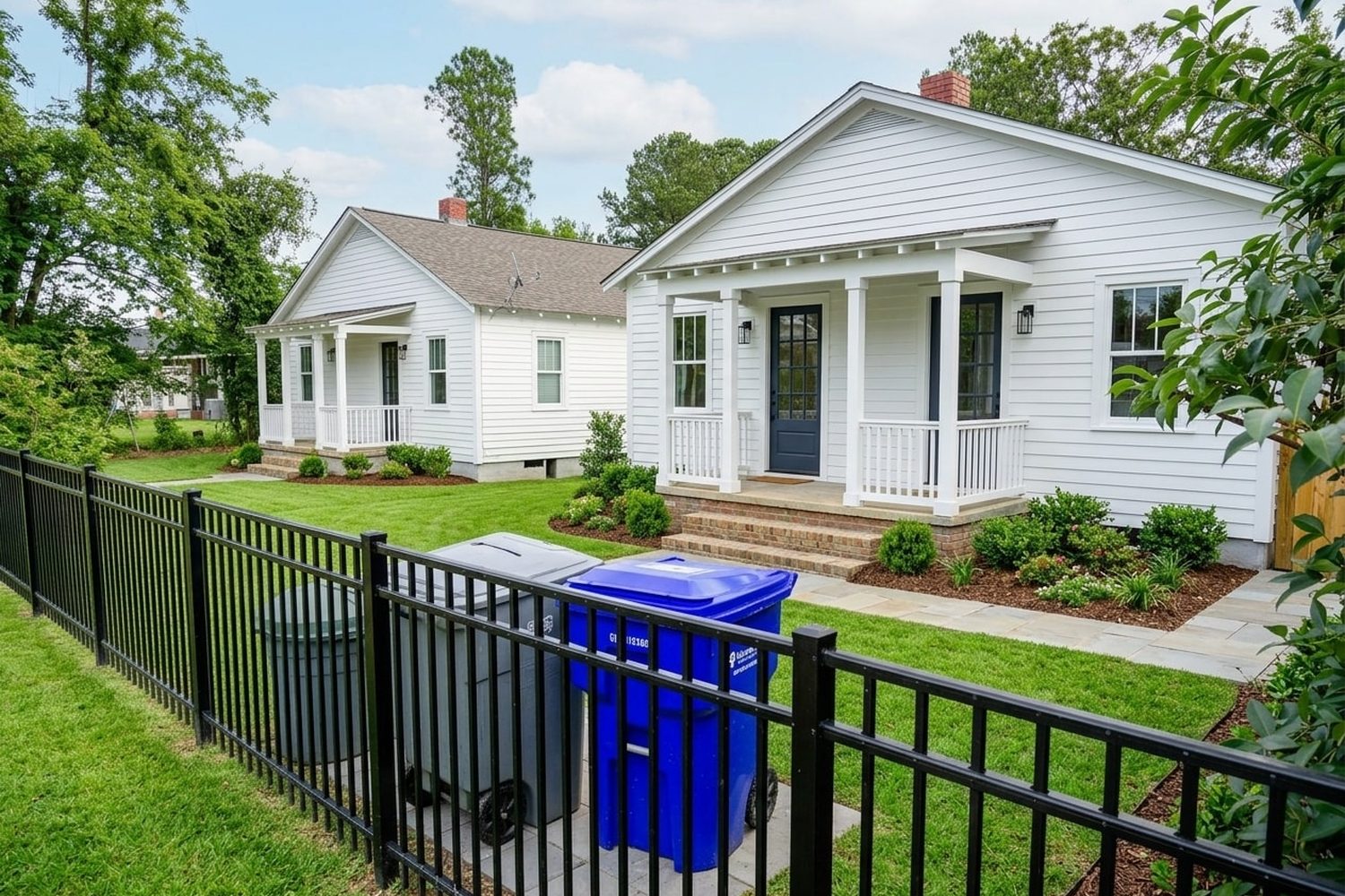 Na renovatie · Opgefriste woning